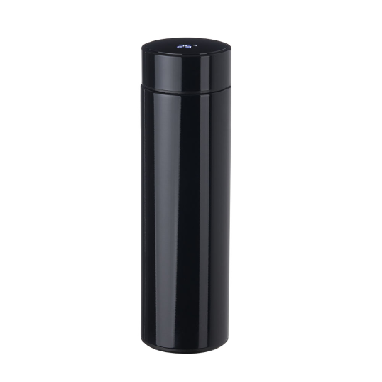 Garrafa Inox com Tampa Display LED termômetro 450 ml Personalizada
