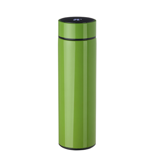 Garrafa Inox com Tampa Display LED termômetro 450 ml Personalizada