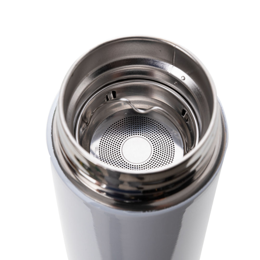 Garrafa Inox com Tampa Display LED termômetro 450 ml Personalizada