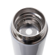 Garrafa Metal Inox com Tampa Display LED termômetro 450 ml Personalizada