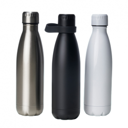 Garrafa Térmica Inox com Alça 500 ml para Brinde Personalizado