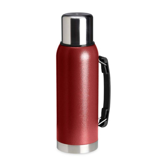 Garrafa Térmica Inox Texturado 1 Litro Personalizada
