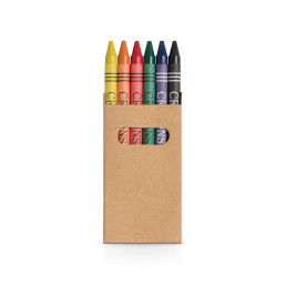 Giz de Cera com 6 cores Personalizada