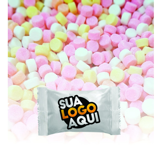 Goma Iogurte Frutas Personalizada