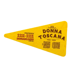 Ímã de Geladeira QR Code Personalizado