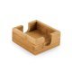 Kit 4 Porta Copos Em Bambu Personalizado Kit 4 Porta Copos Em Bambu Personalizado