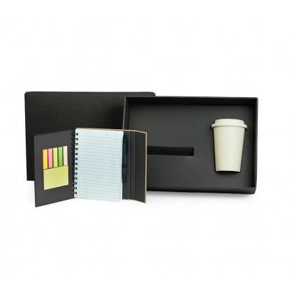 Kit Caderno, Caneta e Copo Personalizado