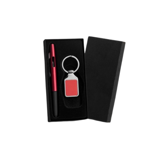 Kit Caneta Touch e Chaveiro Personalizado