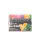 Kit Canetinhas Ponta Dupla 36 Cores Personalizada