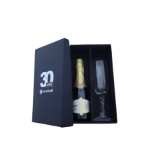 Kit Champanhe com taça para Brinde Personalizada