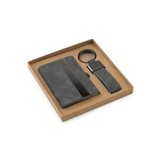 Kit Chaveiro e Porta Cartão Personalizado