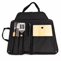 Kit Churrasco 2 peças com Estojo Personalizado