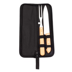 Kit Churrasco 2 peças com Estojo Personalizado