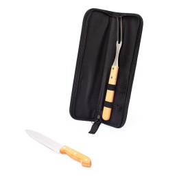 Kit Churrasco 2 peças com Estojo Personalizado