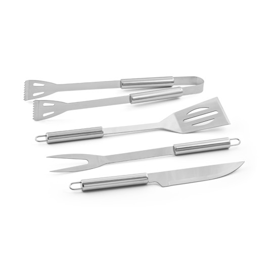 Kit Churrasco Aço Inox com estojo Personalizado