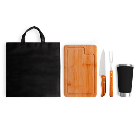 Kit churrasco, Cerveja e Sacola Personalizada