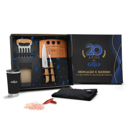 Kit Churrasco com 6 peças Personalizado