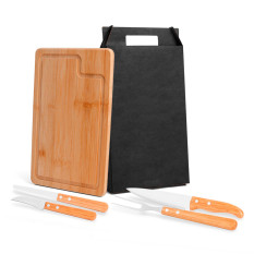 Kit churrasco com Tábua Personalizada