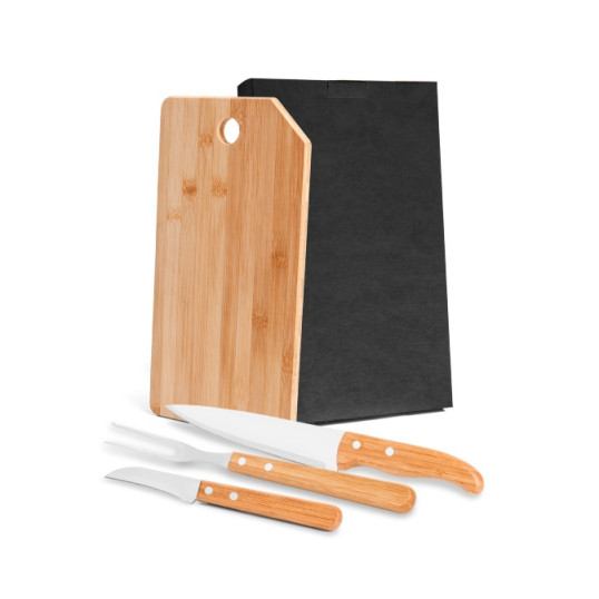 Kit churrasco com Tábua Personalizado