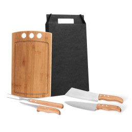 Kit Churrasco Com Tábua Personalizado