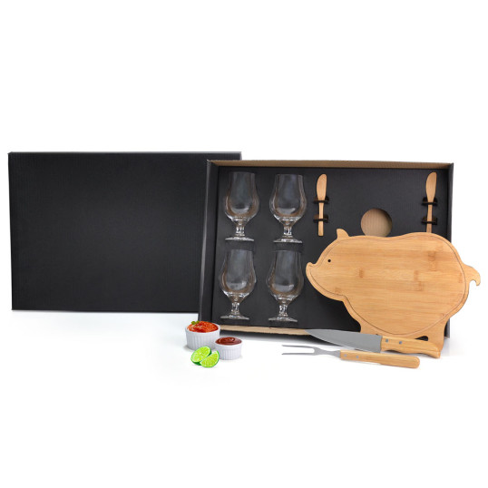 Kit Churrasco Com Tábua Personalizado