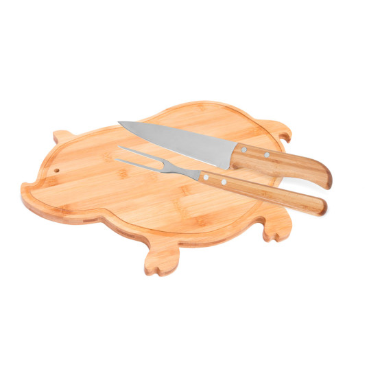 Kit Churrasco Com Tábua Personalizado