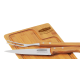 Kit Churrasco em Bambu Personalizada