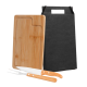 Kit Churrasco em Bambu Personalizada
