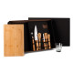 Kit Churrasco em Bambu Personalizada