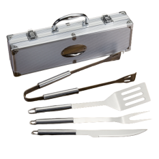 Kit Churrasco com Estojo Metal Personalizado