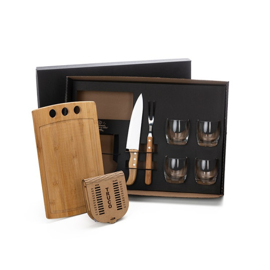Kit churrasco, Whisky e Truco Personalizada