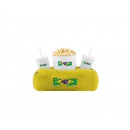 Kit Cinema com Balde de Pipoca e copos Personalizada