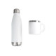 Kit Garrafa e Caneca em Aço Inox Personalizado