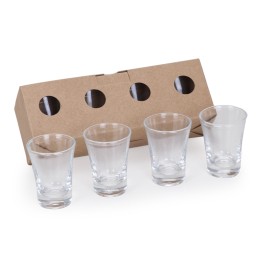 Kit Copo Vidro Shot Personalizada