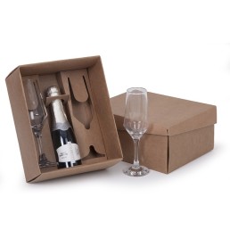 Kit espumante Chandon com 2 taças Personalizado