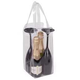 Kit Espumante Chandon com taças e bolsa bag Personalizado