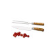 Kit Faca e Garfo cabo Madeira Personalizado