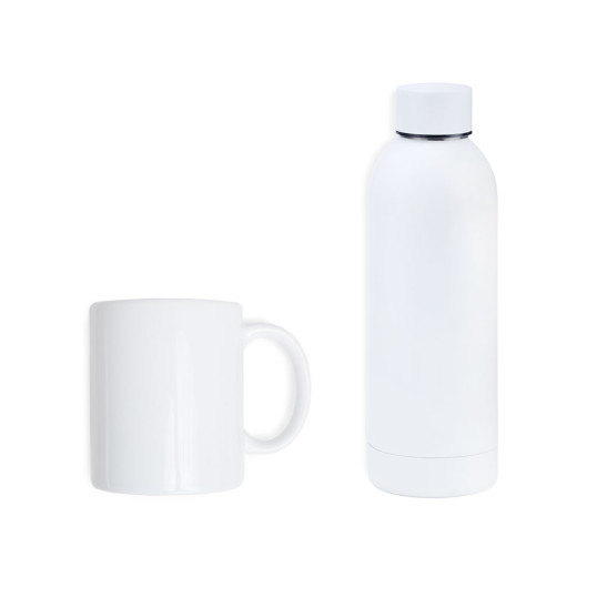 Kit Garrafa e Caneca Personalizada