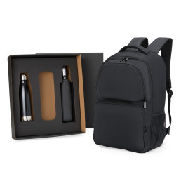 Kit Mochila, Guarda-chuva e Garrafa Personalizado