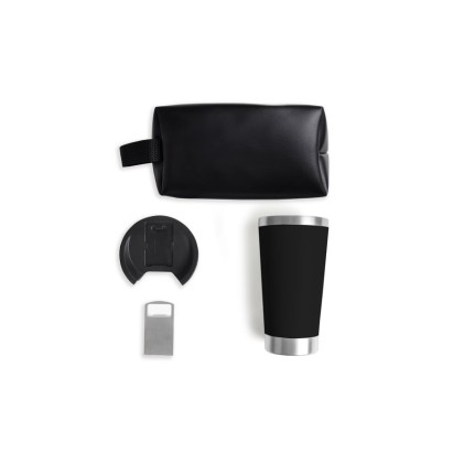 Kit necessaire e copo térmico Personalizado Kit necessaire e copo térmico Personalizado
