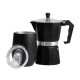 Kit para café com cafeteira italiana e copo térmico inox Personalizado Kit para café com cafeteira italiana e copo térmico inox Personalizado