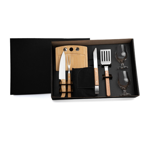 Kit Para Churrasco, Hambúrguer e Cerveja Personalizado 
