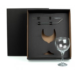Kit para Gin com Canudo Inox Personalizado