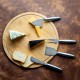 Kit para Queijo com Tábua bambu Personalizado Kit para Queijo com Tábua bambu Personalizado
