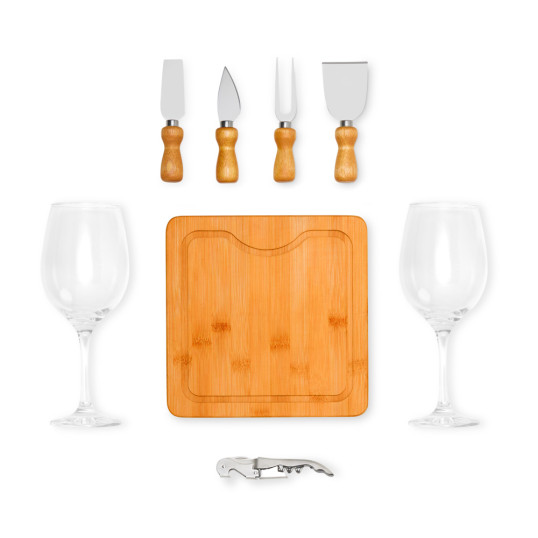 Kit para Queijo e Vinho Personalizado 