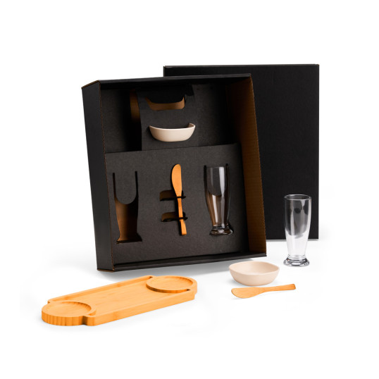 Kit Petisco e Cerveja Personalizado