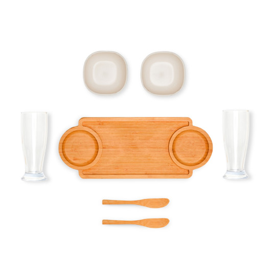 Kit Petisco e Cerveja Personalizado