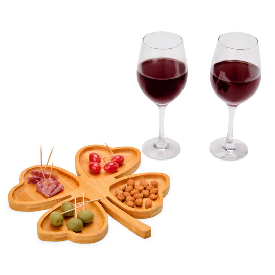 Kit Petisco e Vinho Personalizado