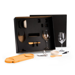 Kit Petisco e Vinho Personalizado