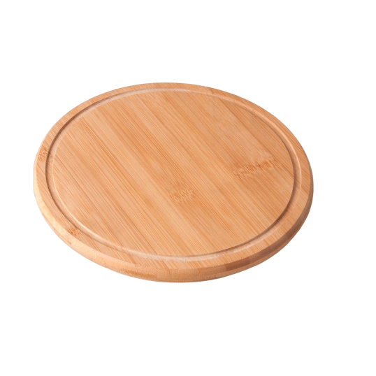 Kit Pizza com Tábua Bambu Personalizado 
